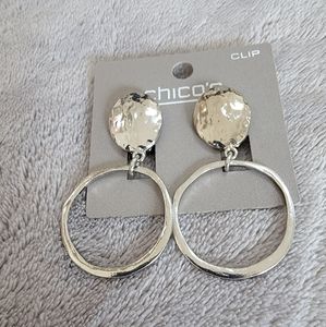 Chico's clip earrings